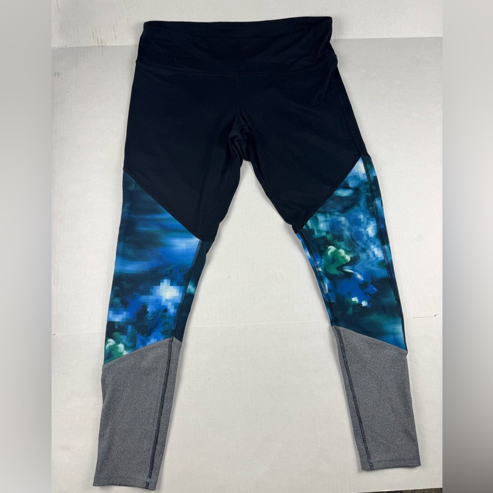 Target Black and Blue Patterned Leggings